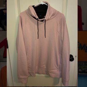 H&M Light Pink Half hoodie